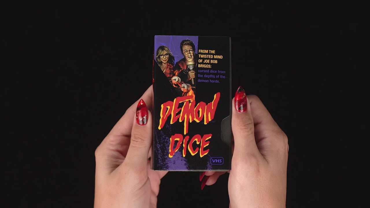 Joe Bob Briggs Last Drive-In VHS Demon Dice | Limited Edition