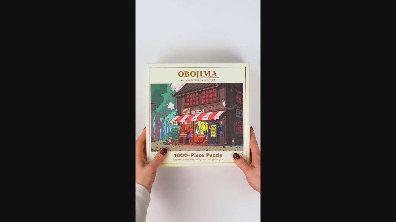Obojima 1000-Piece Jigsaw Puzzle: Hakumon's Ramen Shop – 1985 Games