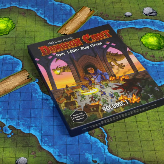 Dungeon Craft: Volume 1 | TTRPG Terrain Map Titles