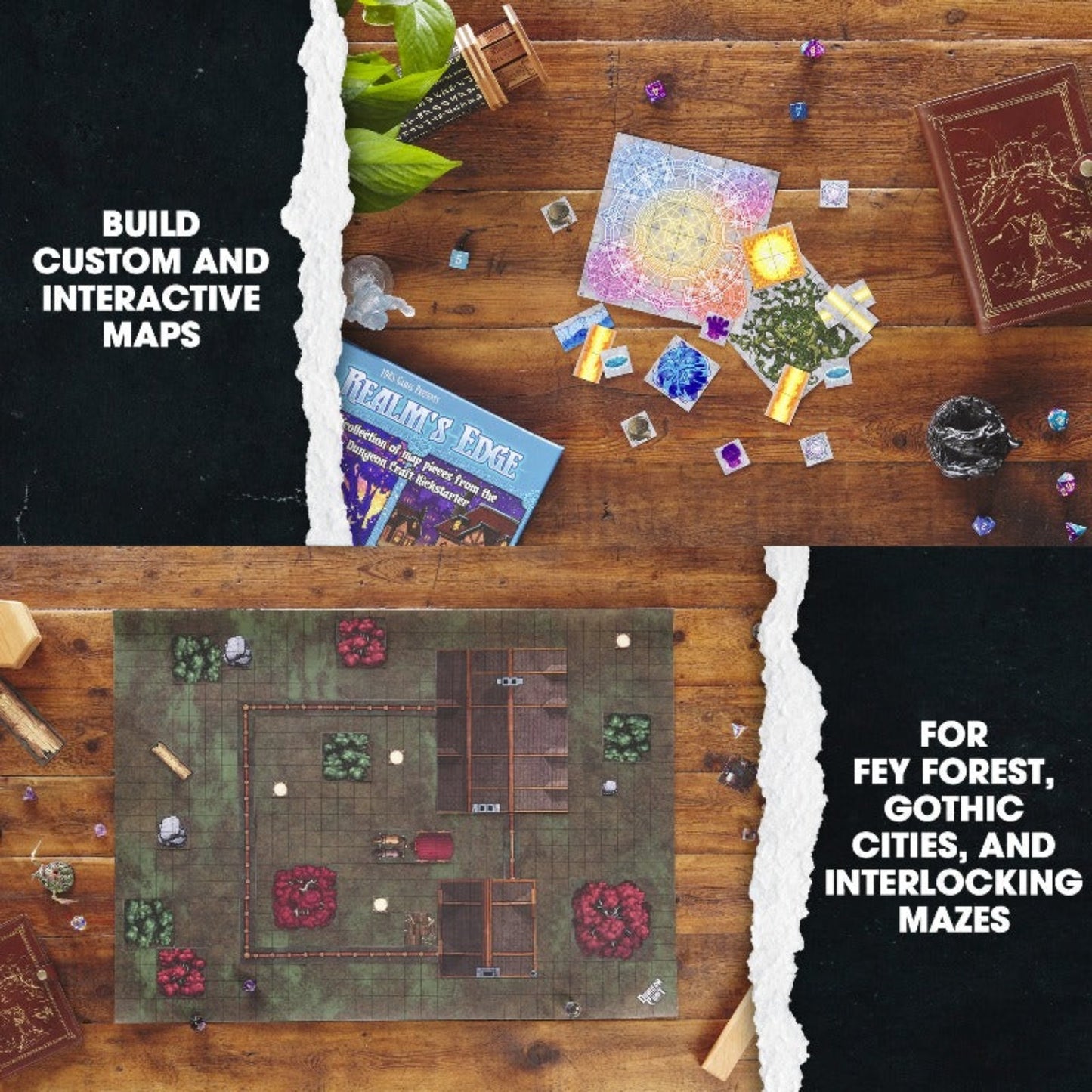 Dungeon Craft: Realms Edge | TTRPG Terrain Map Titles